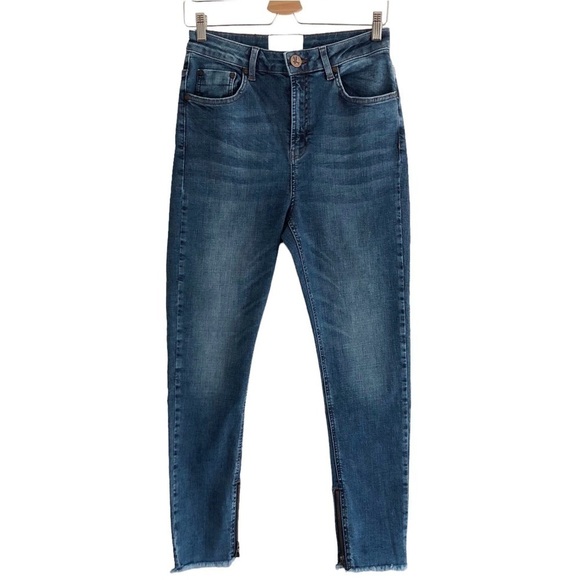 One Teaspoon Jeans Super High Waist Freebirds ll 28 NWT - Picture 11 of 15